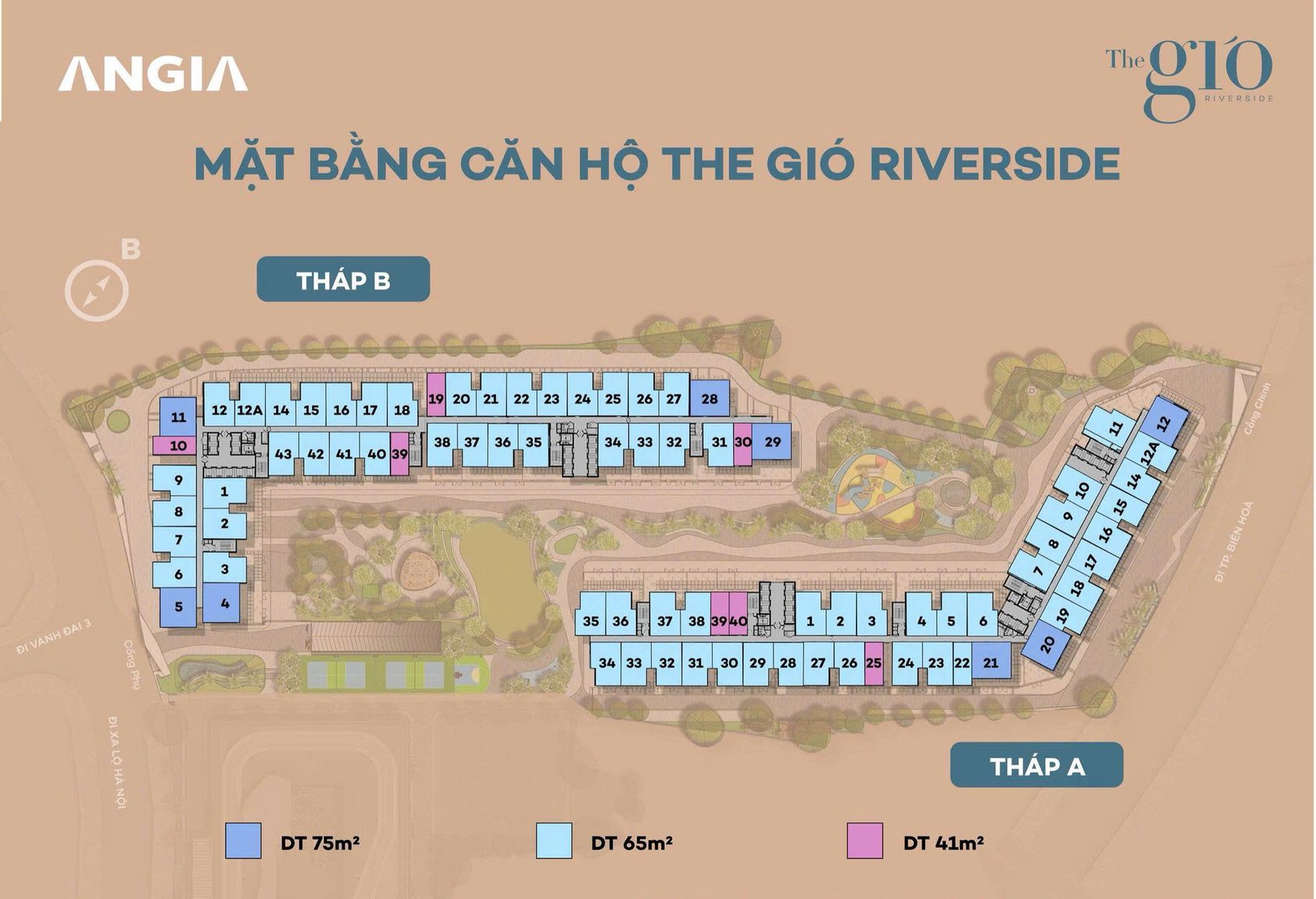 Layout Căn Hộ 1PN