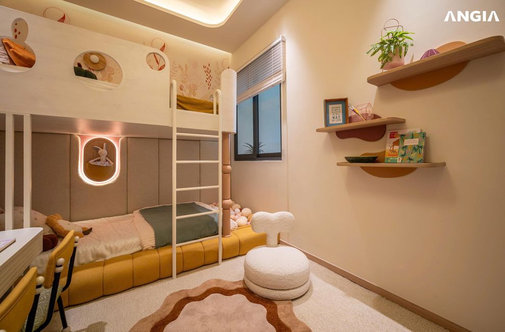 Không gian bếp tiện nghi